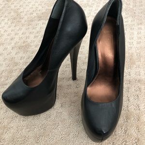Topshop Supreme Extreme Platform Pumps Size 7.5